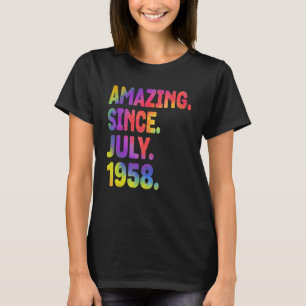 Phantastisch seit Juli 1958 65 Jahre alt 65 Jahre T-Shirt