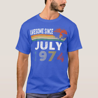 Phantastisch seit Juli 1974 T-Shirt