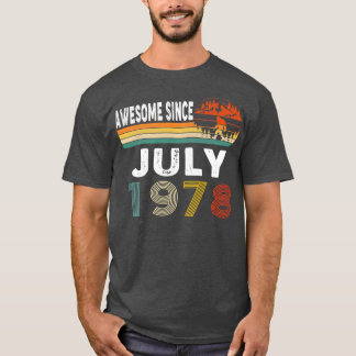 Phantastisch seit Juli 1978 T-Shirt