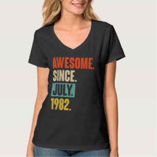 Phantastisch seit Juli 1982 40 Jahre alt 40 Jahre T-Shirt