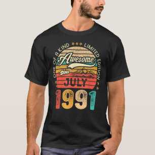 Phantastisch seit Juli 1991 32 Jahre alt 32. Gebur T-Shirt
