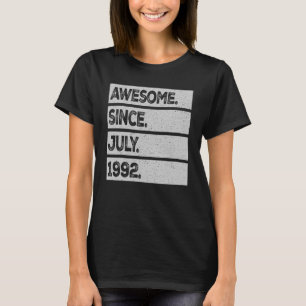 Phantastisch seit Juli 1992 31 Jahre alt 31. Gebur T-Shirt