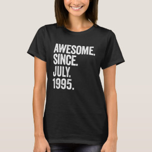 Phantastisch seit Juli 1995 Retro 28. Geburtstag 2 T-Shirt