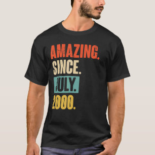 Phantastisch seit Juli 2000 22 Jahre alt 22. Gebur T-Shirt
