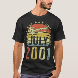 Phantastisch Seit Juli 2001 Vintag am 21. T-Shirt