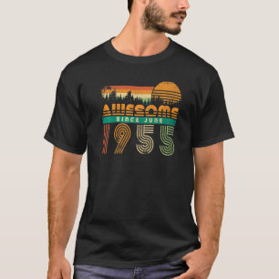 Phantastisch seit Juni 1955 Geburtstag für Männer  T-Shirt
