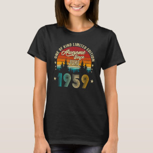 Phantastisch seit Juni 1959 63 Jahre alt 27. Gebur T-Shirt