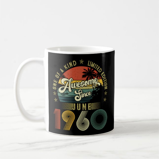 Phantastisch seit Juni 1960 63 63Rd Kaffeetasse (Links)