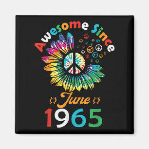 Phantastisch seit Juni 1965, ist ein sonniges Gebu Magnet