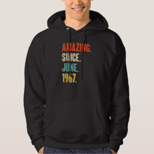 Phantastisch seit Juni 1967 55 Jahre alt 55. Gebur Hoodie