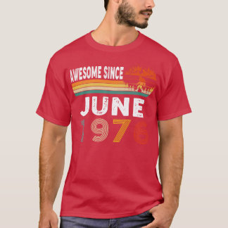 Phantastisch seit Juni 1976 T-Shirt