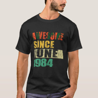 Phantastisch seit Juni 1984 40 Jahre 40 Jahre alt  T-Shirt
