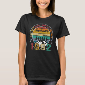 Phantastisch seit Juni 1992 30 Jahre alt 30. Gebur T-Shirt