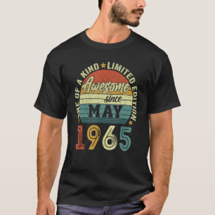 Phantastisch seit Mai 1965 57 Jahre alt 57. Geburt T-Shirt