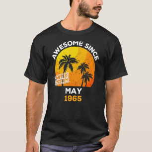 Phantastisch seit Mai 1965 Retro Men & Women Gebur T-Shirt