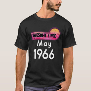 Phantastisch Seit Mai 1966 Geburtstag 1966 Mai Vin T-Shirt