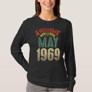 Phantastisch seit Mai 1969 53 Jahre 53 Geburtstag T-Shirt