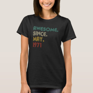 phantastisch seit Mai 1971 51. Geburtstag T-Shirt