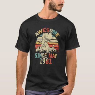 Phantastisch seit Mai 1981 39. Geburtstag von Dino T-Shirt