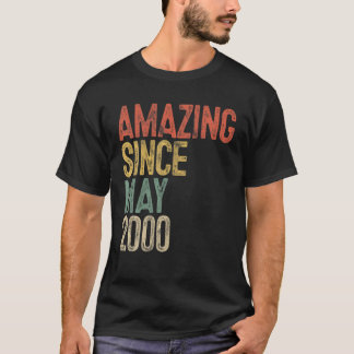 Phantastisch seit Mai 2000 Männer Frauen 21. Gebur T-Shirt