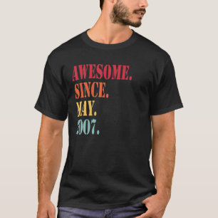 Phantastisch seit Mai 2007 für 15-Jährige bis 15-J T-Shirt