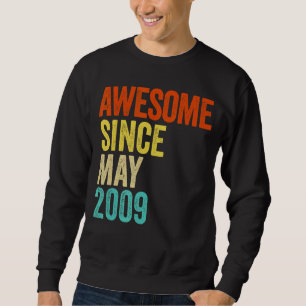 Phantastisch seit Mai 2009 Vintag 13. Männer und F Sweatshirt