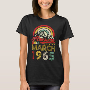 Phantastisch seit März 1965 58. Geburtstag 58 Jahr T-Shirt