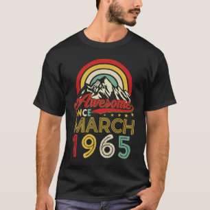Phantastisch seit März 1965 58. Geburtstag 58 Jahr T-Shirt