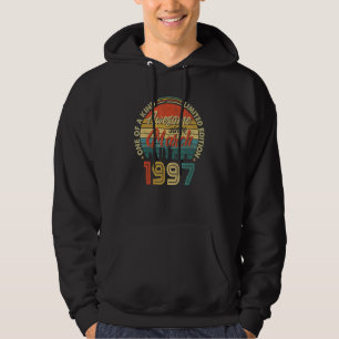 Phantastisch Seit März 1997 Vintag 25. Geburtstag Hoodie