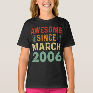Phantastisch Seit März 2006 Vintages Shirt