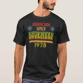 Phantastisch seit November 1978 T-Shirt