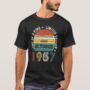 Phantastisch Seit Oktober 1957/2013 Glückwunsch zu T-Shirt