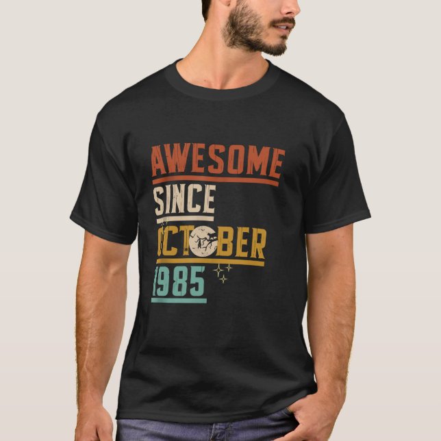 Phantastisch seit Oktober 1985 T-Shirt (Vorderseite)