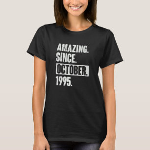 Phantastisch seit Oktober 1995 27 Jahre alt 27 Jah T-Shirt