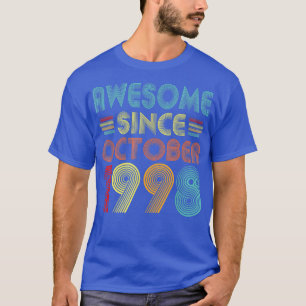 Phantastisch Seit Oktober 1998 24 Jahre alt Vintag T-Shirt