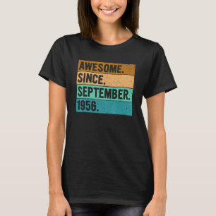 Phantastisch seit September 1956 66 Jahre alt 66 J T-Shirt