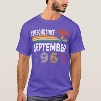 Phantastisch seit September 1961 T-Shirt