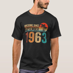 Phantastisch seit September 1963 59 Jahre alt 59. T-Shirt