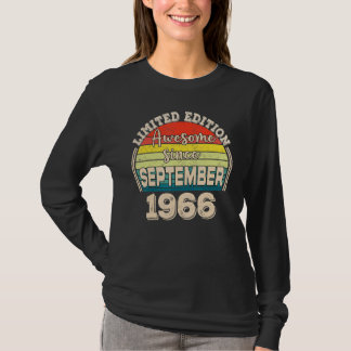Phantastisch Seit September 1966 Geboren im Septem T-Shirt