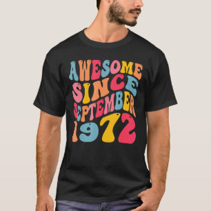 Phantastisch seit September 1972 50 Jahre Retro 50 T-Shirt