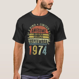 Phantastisch seit September 1974 48 Jahre 48 Jahre T-Shirt