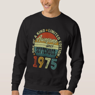 Phantastisch seit September 1975 47 Jahre 47 Jahre Sweatshirt
