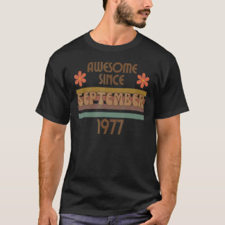 Phantastisch seit September 1977 T-Shirt