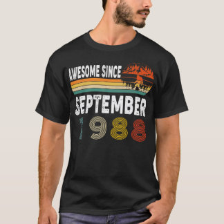 Phantastisch seit September 1988 T-Shirt