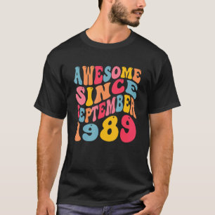 Phantastisch seit September 1989 33 Jahre Retro 33 T-Shirt