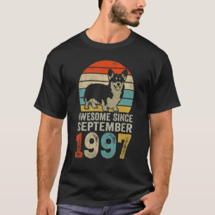 Phantastisch seit September 1997 25. Geburtstag Hu T-Shirt