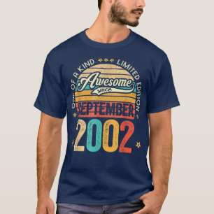 Phantastisch seit September 2002 20 Jahre alt 20. T-Shirt
