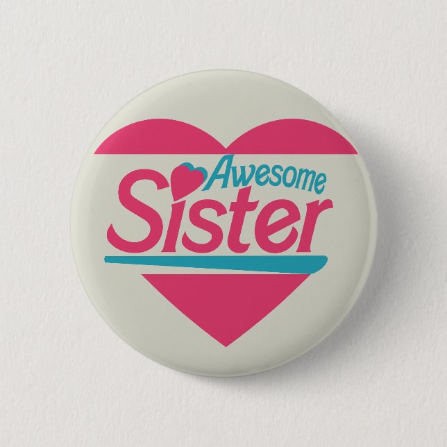 Phantastisch Sister Button (Vorderseite)