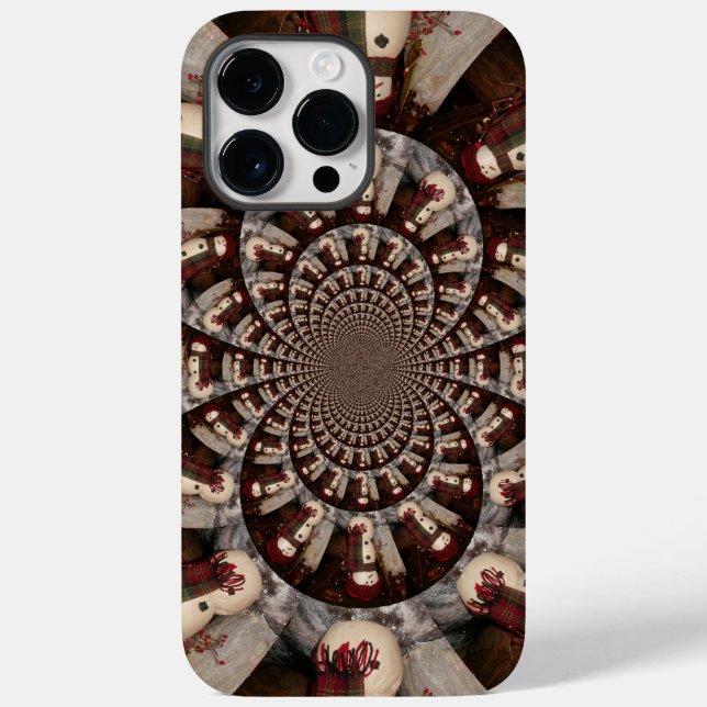 Phantastisch Snowman Case-Mate iPhone Hülle (Rückseite)