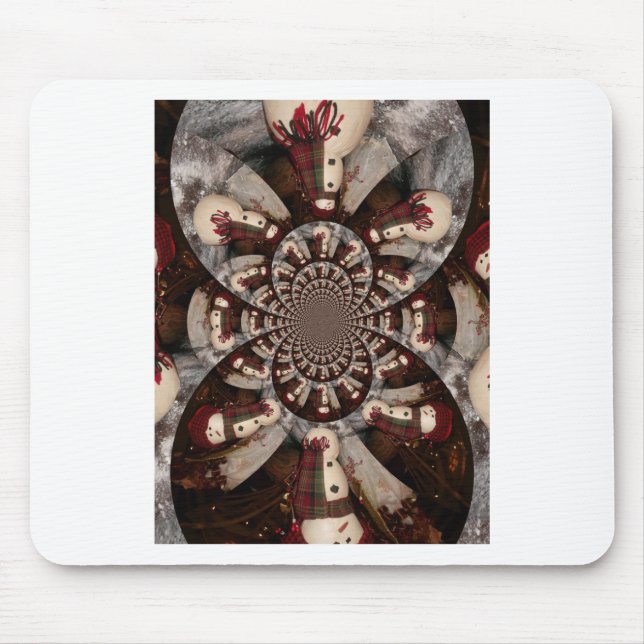 Phantastisch Snowman Mousepad (Vorne)